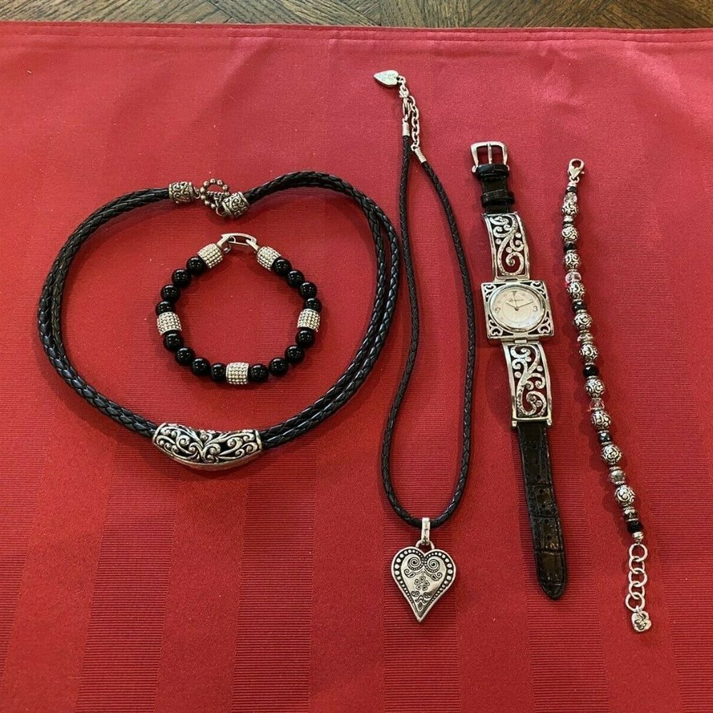 Brighton IRVINE Watch, (2) Bracelets, Necklaces